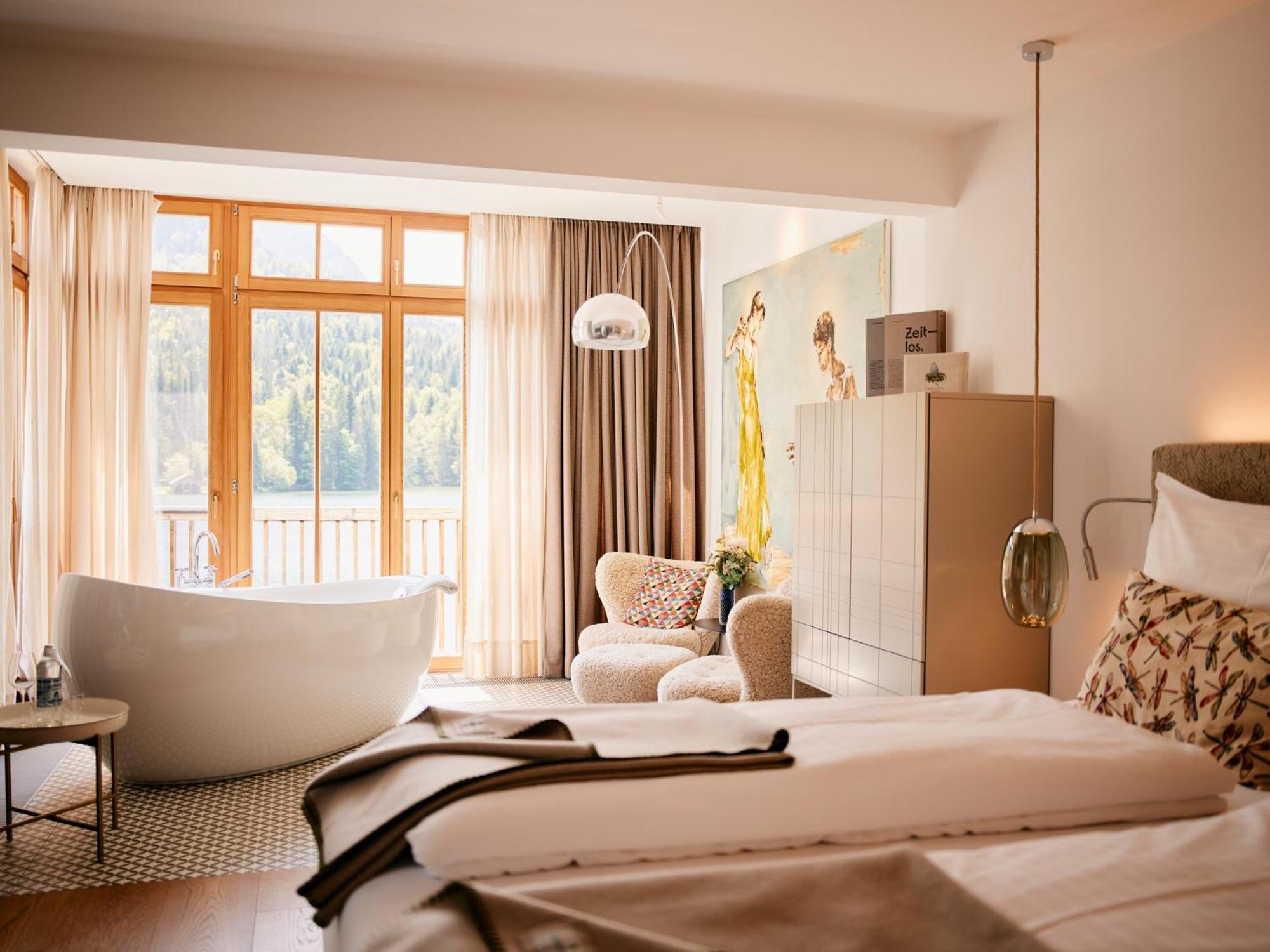 Tauroa Seehotel Grundlsee Eksteriør billede