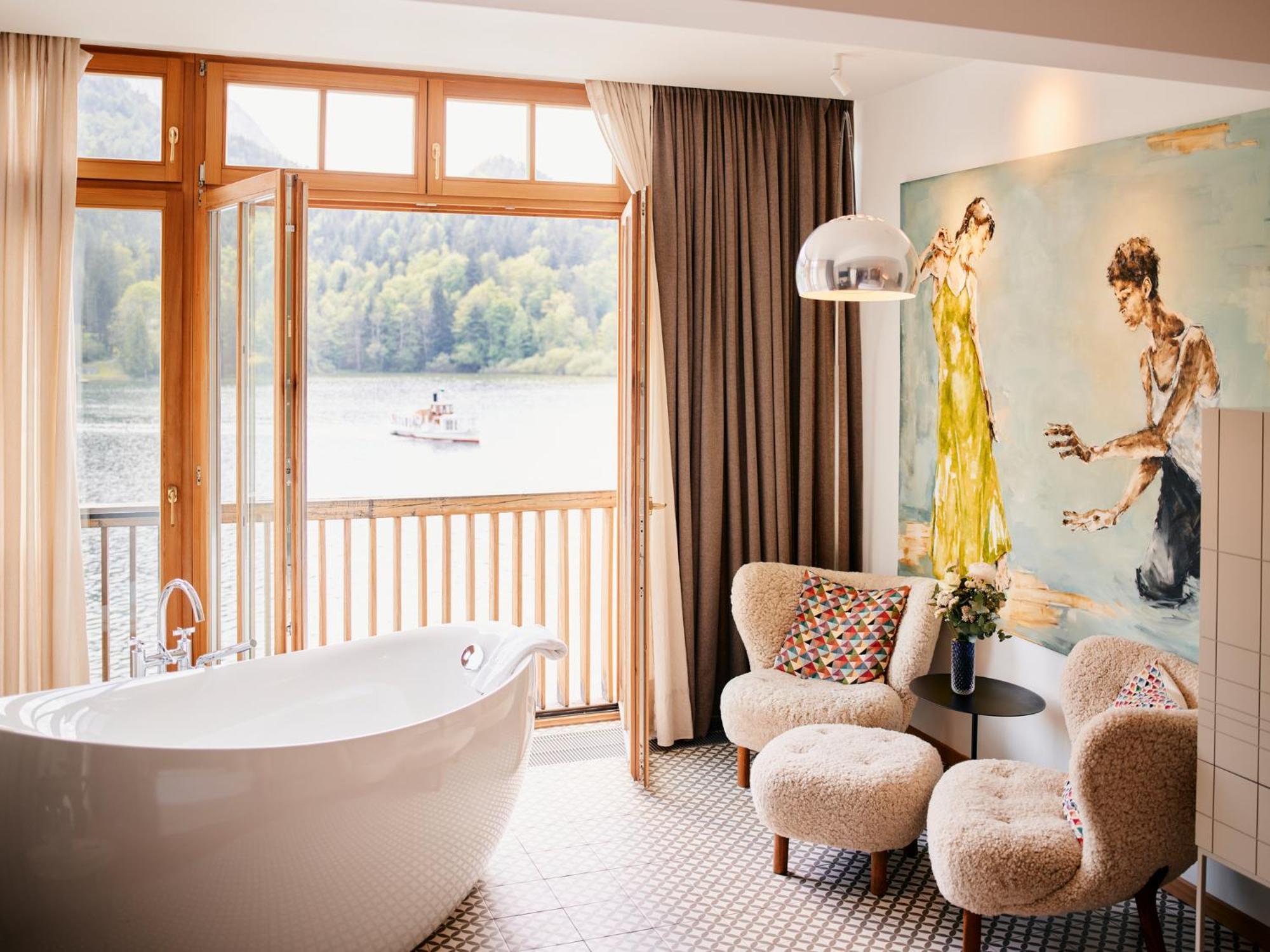 Tauroa Seehotel Grundlsee Eksteriør billede